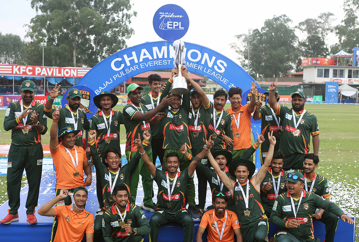Chitwan Tigers - Winner of 2021 EPL