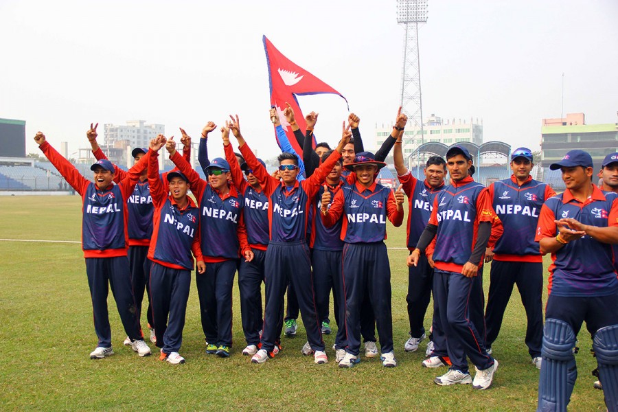 Nepal U-19 cricket team 2016