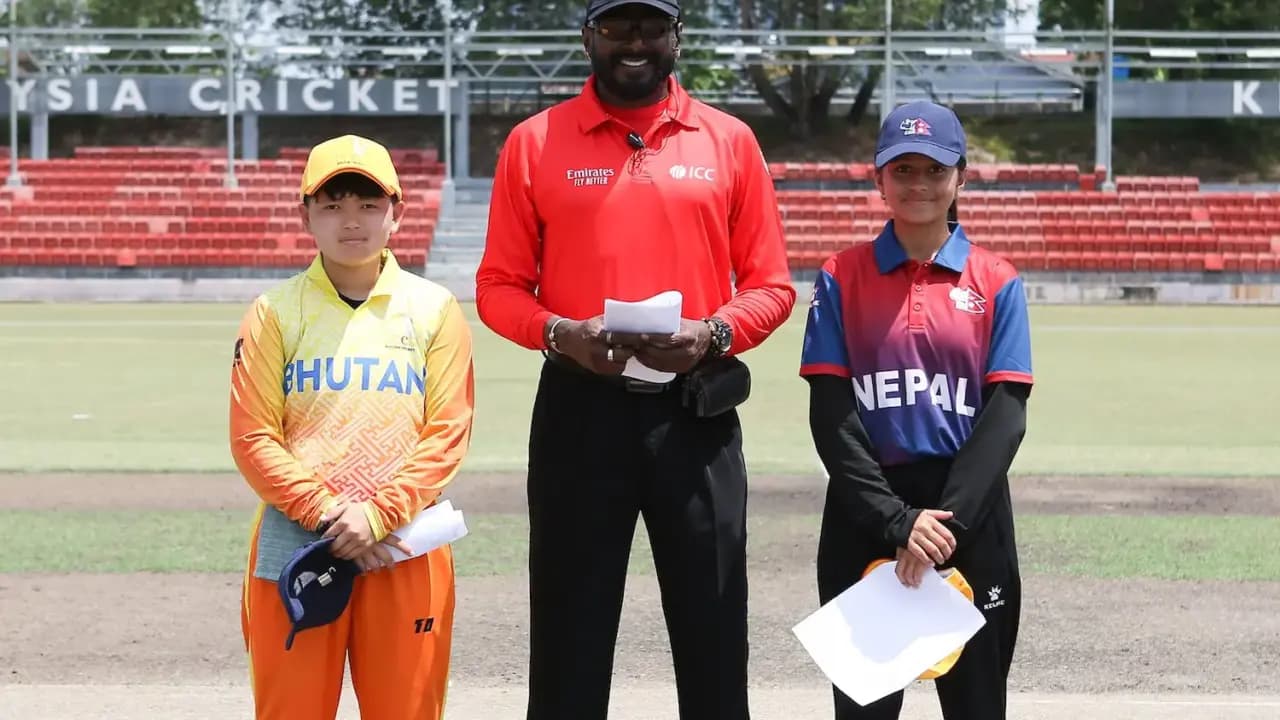 Nepal women's U-19 vs Bhutan women's U-19/ Malaysia Cricket