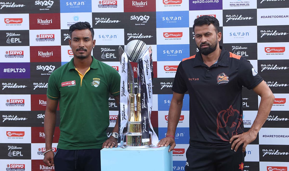 Binod Bhandari and Sompal Kami