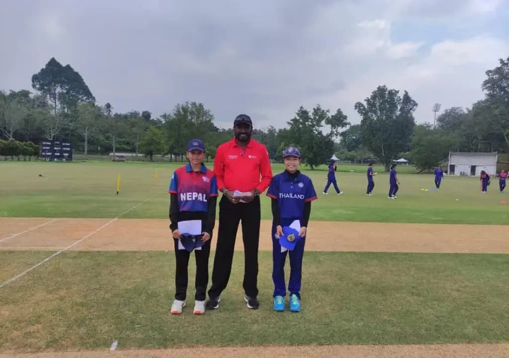 Nepal women's U-19 vs Thailand women's U-19/ Malaysia Cricket|Kritika Marasini