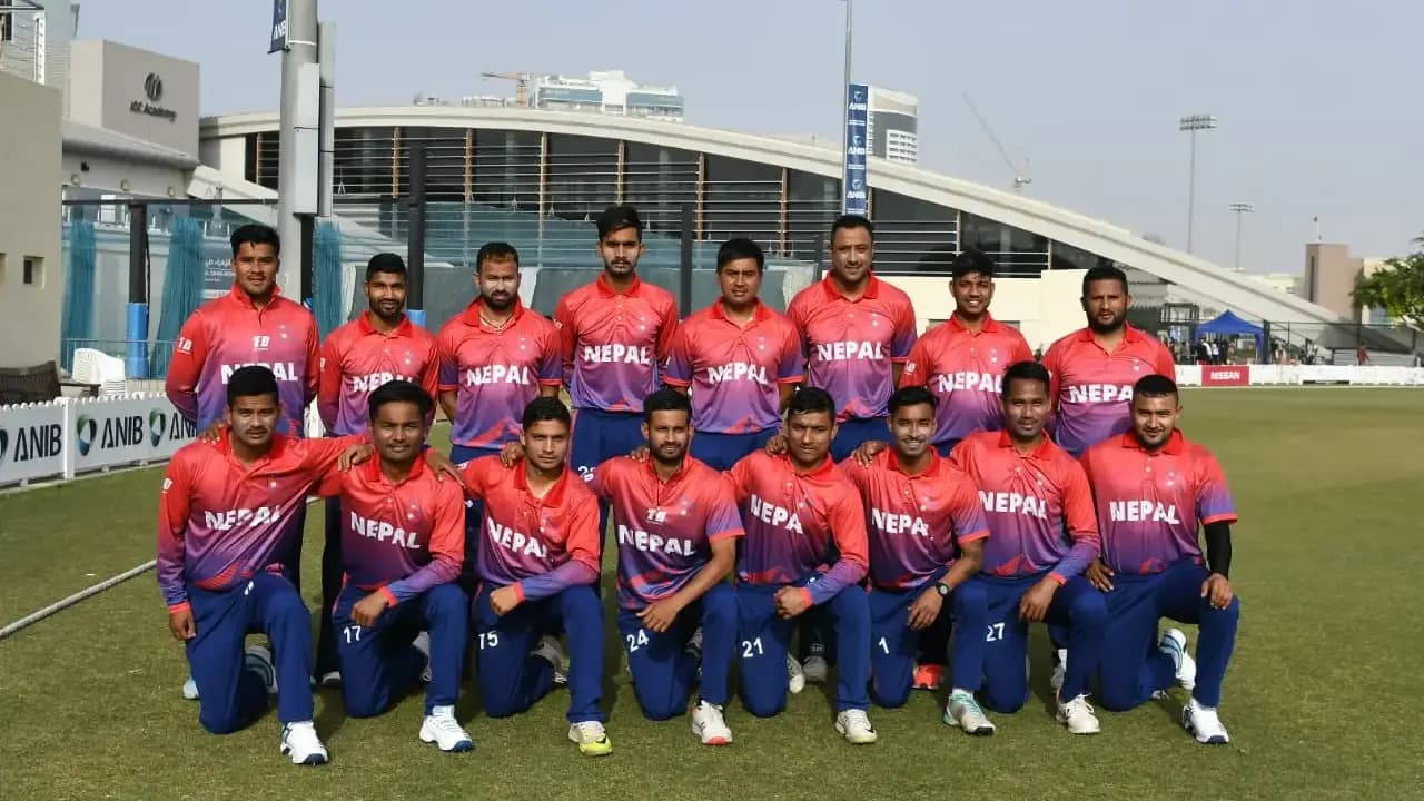 Nepal Team tour of UAE 2019