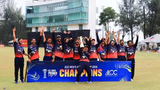 Nepal qualify for 2027 Asia Cup after Premier Cup triumph