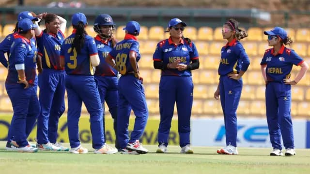 Samjhana Khadka leads Nepal to a historic win in the Asia Cup opener