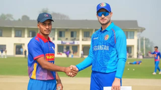 Nepal and Afghanistan to battle for U19 World Cup Spot