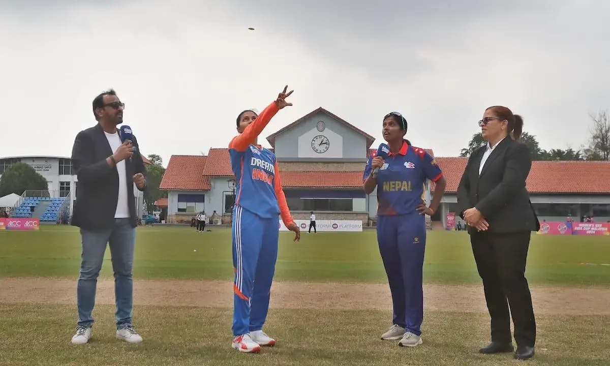 Nepal Women U19 vs India Women U19