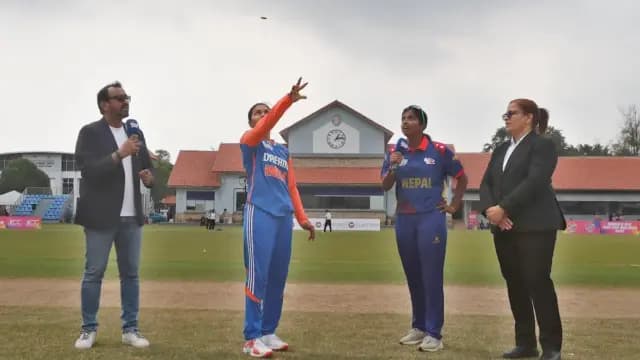 Nepal Women U19 against India Ends in No Result