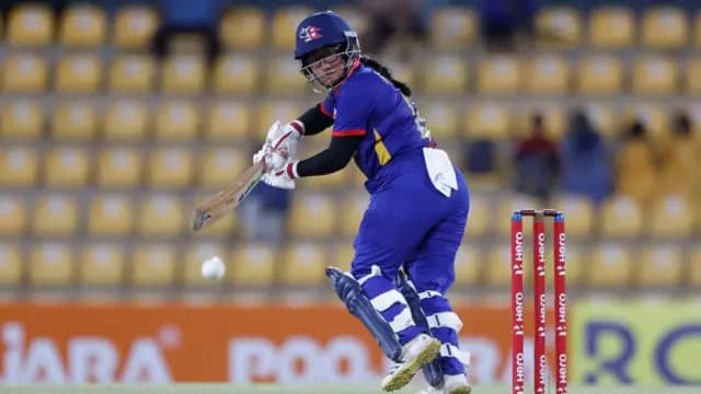 Nepal's ACC Women's Asia Cup 2024 campaign ends with 82-run defeat to India