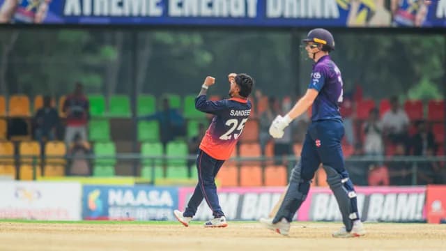 Sandeep Lamichhane breaks ODI record for fastest 150 wickets
